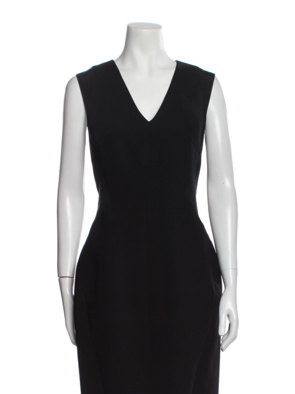 Ted Baker black v neck cocktail dress